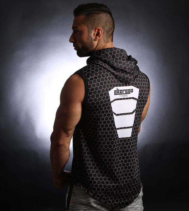 PowerArmour Hoodied Vest Black