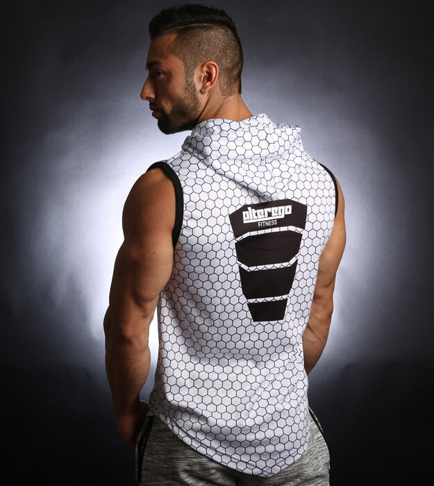 PowerArmour Hoodied Vest White