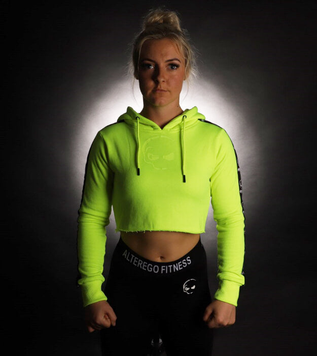 Wraith Croptop Hoodie Venom